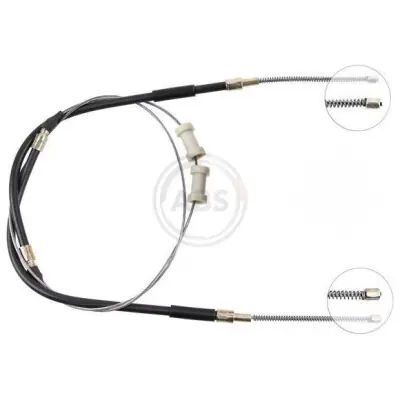 Cable de accionamiento, freno de estacionamiento A.B.S. K10335 Última Versión